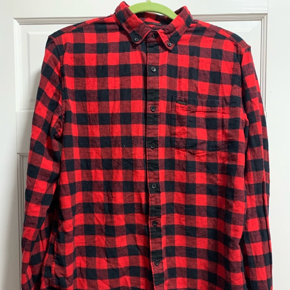 Flannel Red and Black